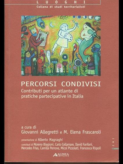 Percorsi condivisi. Contributi per un atlante di politiche partecipative in Italia. Con CD-ROM - copertina