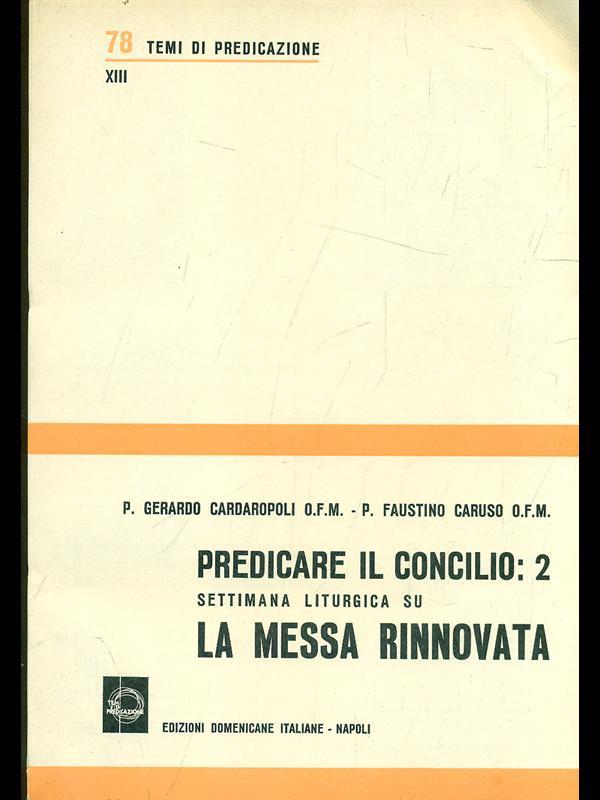 Predicare il concilio: la messa rinnovata