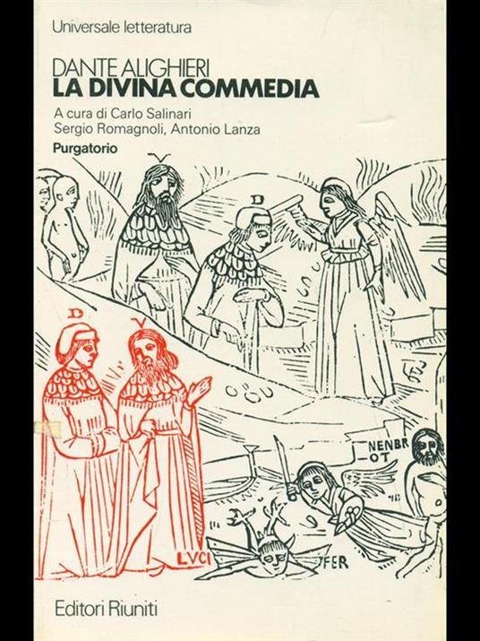 La Divina Commedia-Purgatorio - Dante Alighieri - copertina