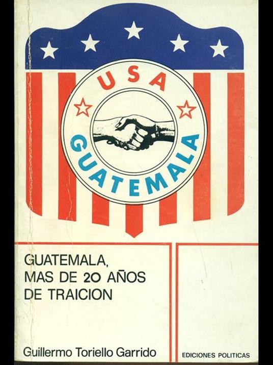 Guatemala, mas de 20 anos detraicion - copertina