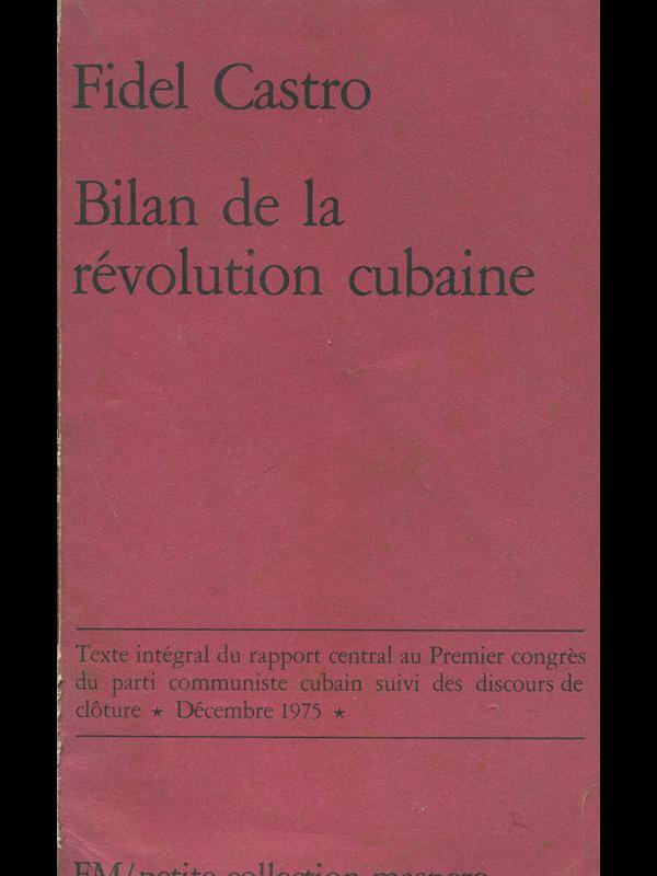 Bilan de la revolution cubaine