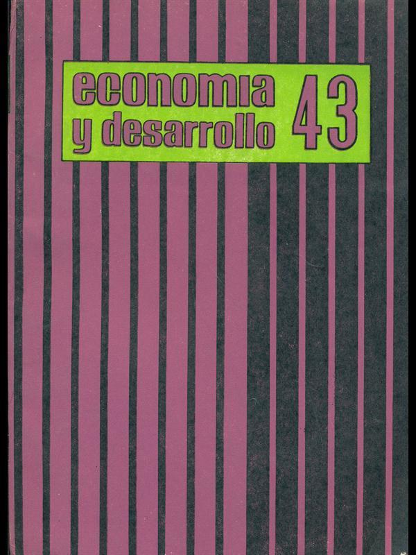 Economia y desarrollo n. 43 1977