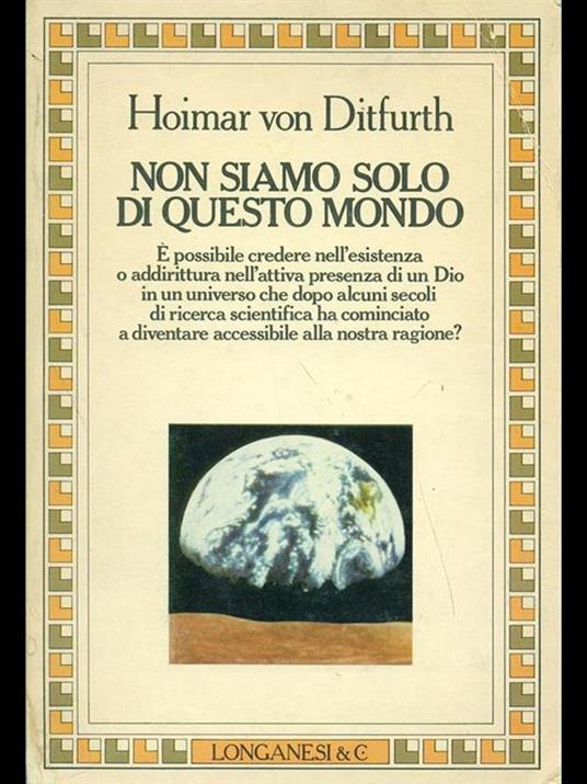 Non siamo solo di questo mondo - copertina