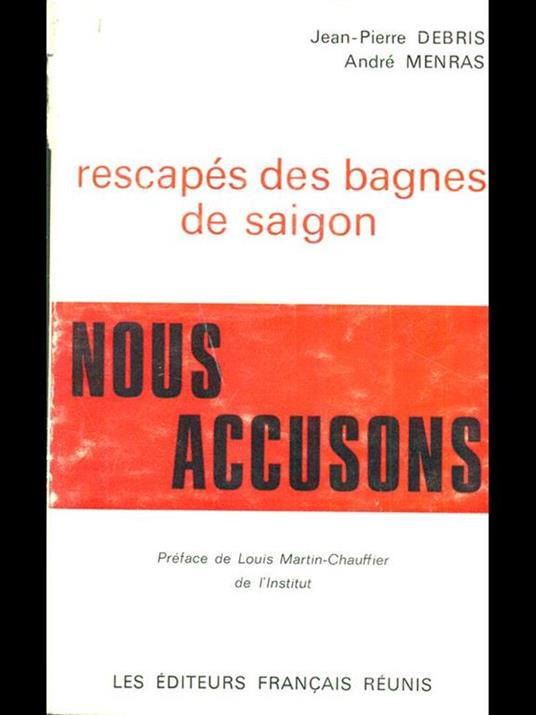 Nous Accusons - copertina