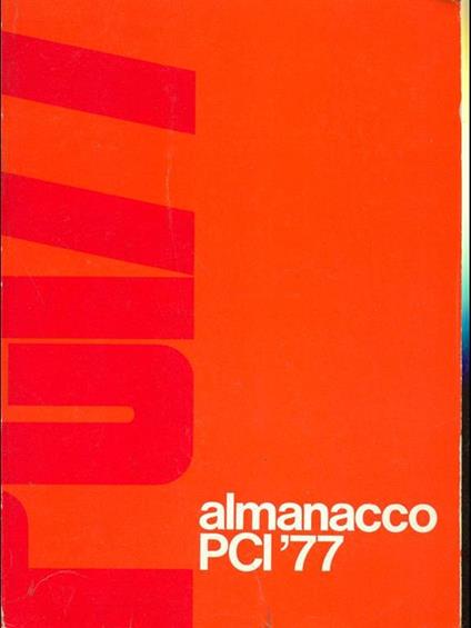 Almanacco PCI 1977 - copertina