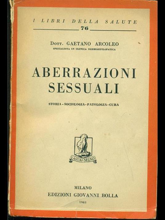Aberrazioni sessuali - copertina