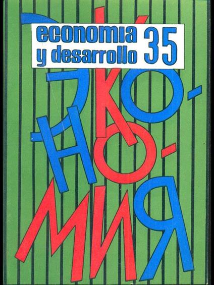 Economia y desarrollo 35 - copertina