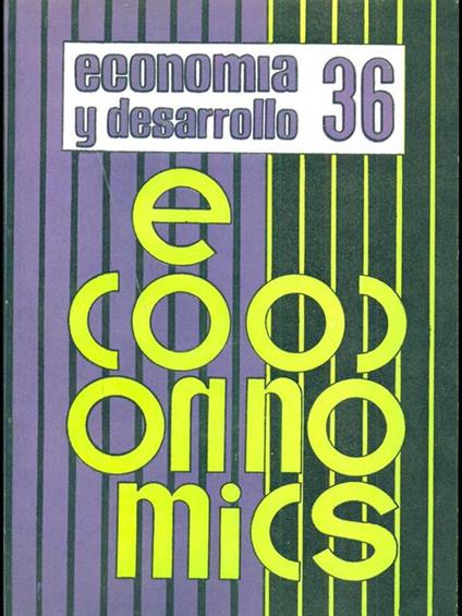 Economia y desarrollo n 36 - copertina