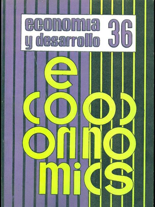 Economia y desarrollo n 36 - copertina