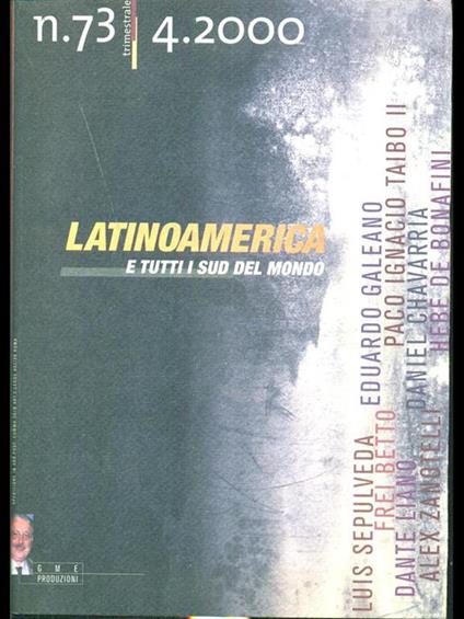Latinoamerica e tutti i sud delmondo n 73. Settembre-dicembre 2000 - copertina