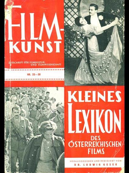 Kleines Lexikon des Osterreichischen films - copertina