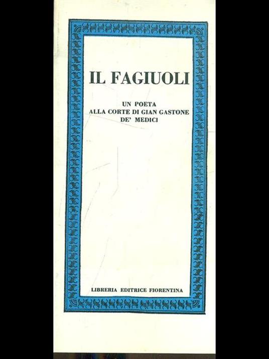 Il Fagiuoli - copertina