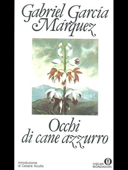 Occhi di cane azzurro - Gabriel García Márquez - copertina