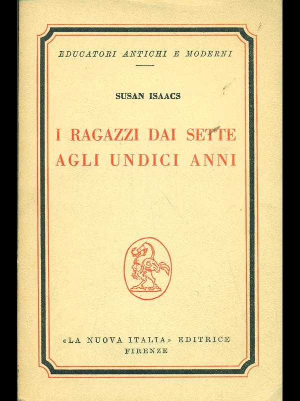 I ragazzi dai sette agli undici anni