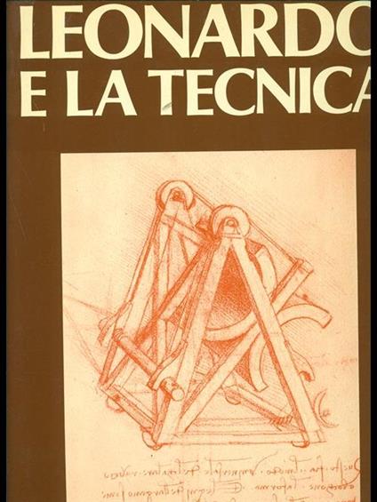 Leonardo e la tecnica - copertina