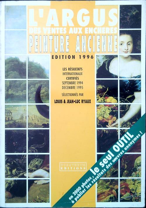 L' argus des ventes aux encheres peinture ancienne