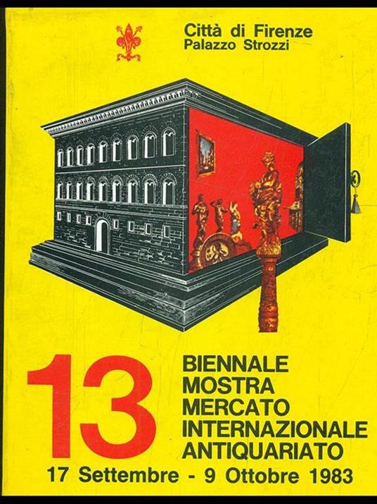 13 Biennale mostra mercato internazionale antiquariato - copertina