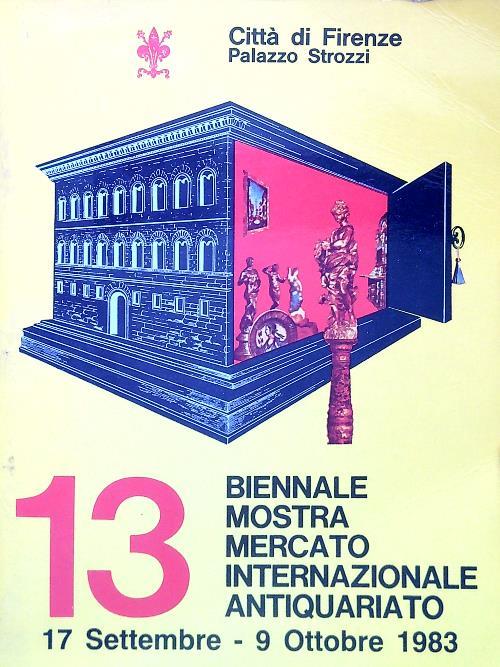 13 Biennale mostra mercato internazionale antiquariato