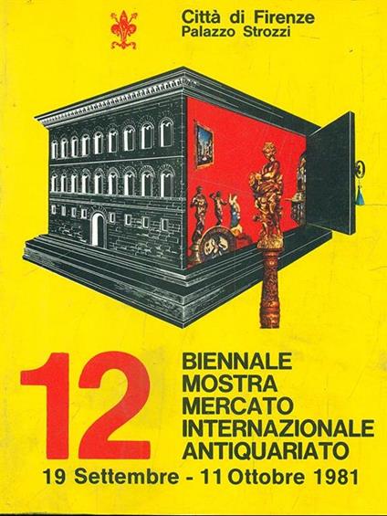 12 biennale mostra mercato internazionale antiquariato - copertina
