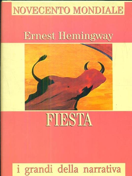 Fiesta - Ernest Hemingway - copertina