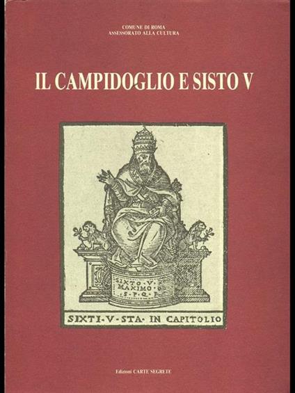 Il Campidoglio e Sisto V - copertina