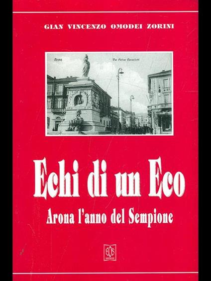 Echi di un eco. arona l'anno del Sempione - copertina