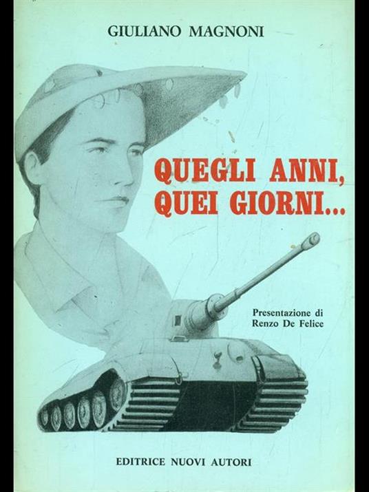 Quegli anni, quei giorni... - copertina