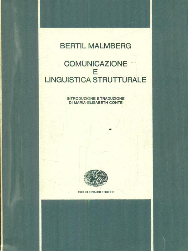 Comunicazione e linguistica strutturale