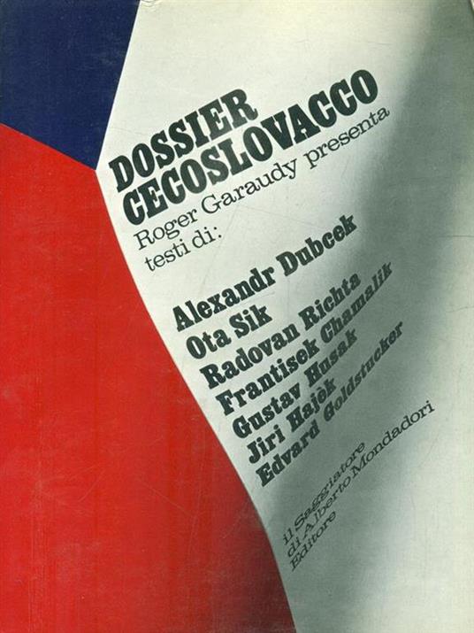 Dossier Cecoslovacco - Roger Garaudy - copertina