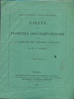 Calcul d'un projectile sous-marin explosif