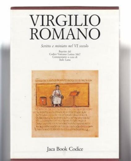 Vergilius Romanus. Codice Vaticano Latino 3867. Scritto e miniato nel VI secolo - copertina