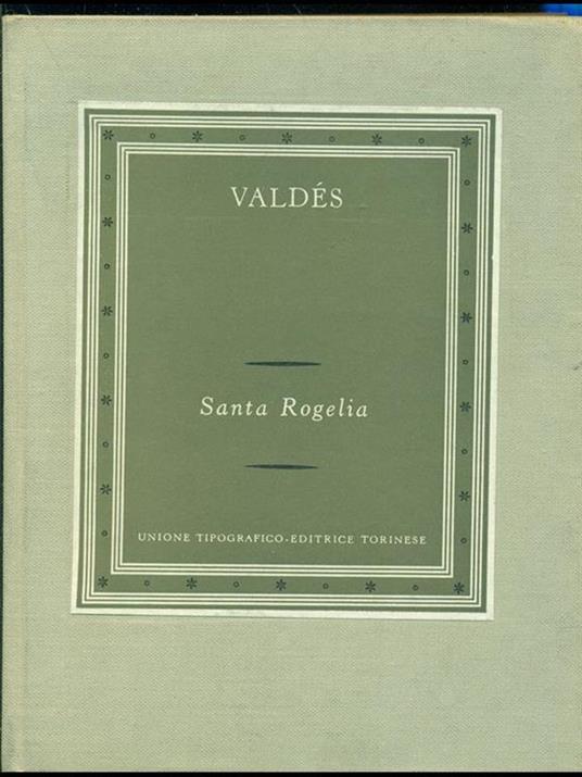 Santa Rogelia - Armando Palacio Valdés - copertina