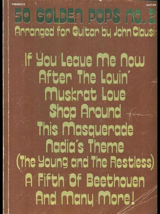 50 Golden Pops no 2 - copertina