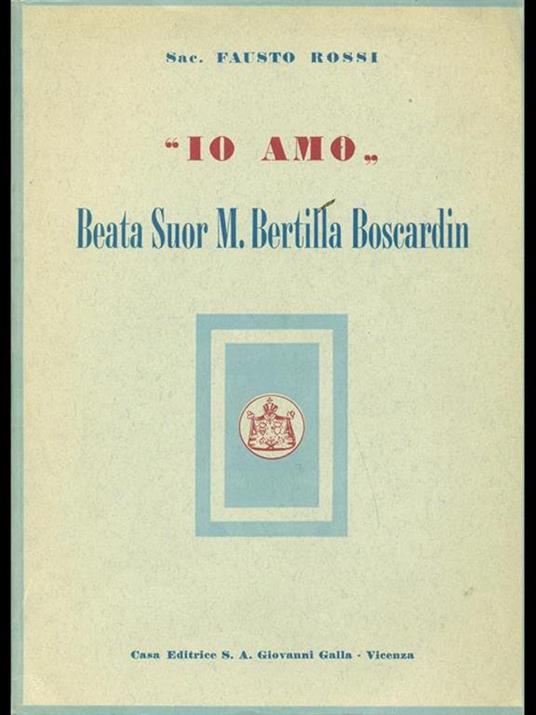 Io amo - Sergio Rossi - copertina