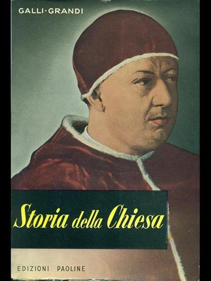 Storia della chiesa - copertina