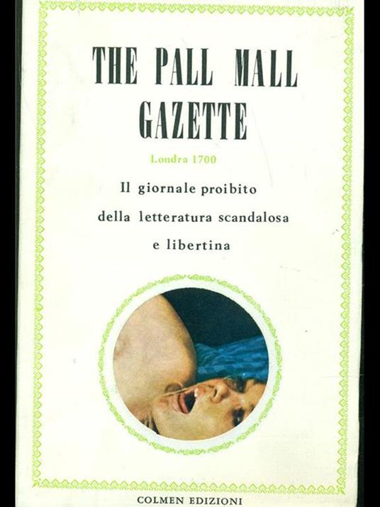 The Pall Mall Gazette-Londra 1700 - copertina