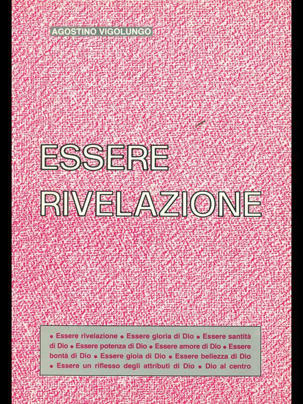 Essere rivelazione
