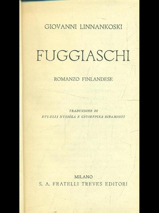 Fuggiaschi - copertina
