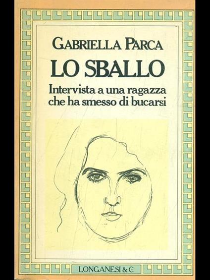 Lo sballo - Gabriella Parca - copertina