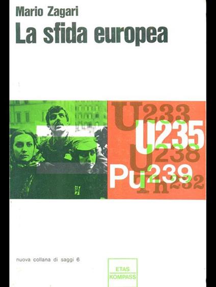 La sfida europea - Mario Zagari - copertina