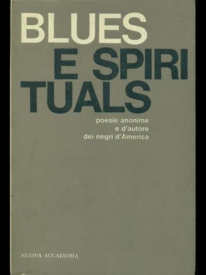 Blues e spirituals - copertina