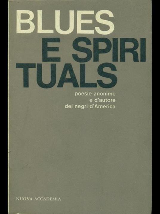 Blues e spirituals - copertina