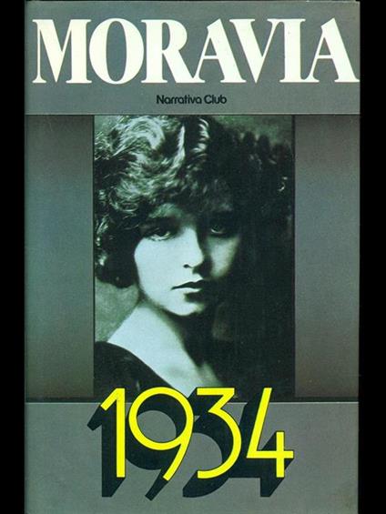 1934 - Alberto Moravia - copertina
