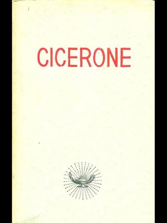 M. T. Cicerone - copertina