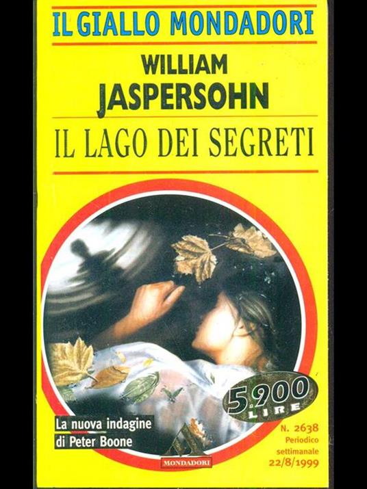 Il lago dei segreti - William Jaspersohn - copertina