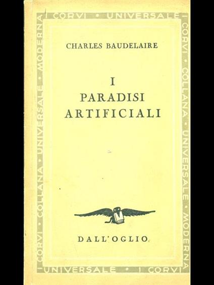 I paradisi artificiali - Charles Baudelaire - copertina