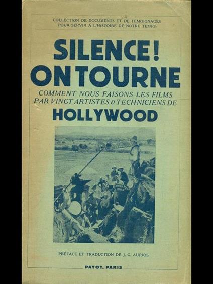 Silence! On tourne - copertina