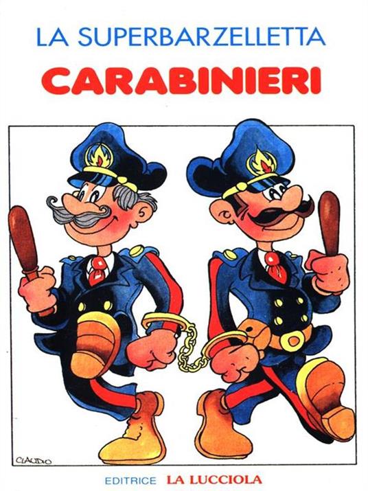 La superbarzelletta Carabinieri - copertina