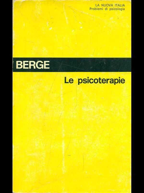 Le psicoterapie