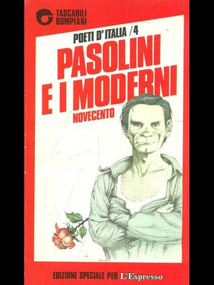 Pasolini e i moderni - Enzo Golino - copertina
